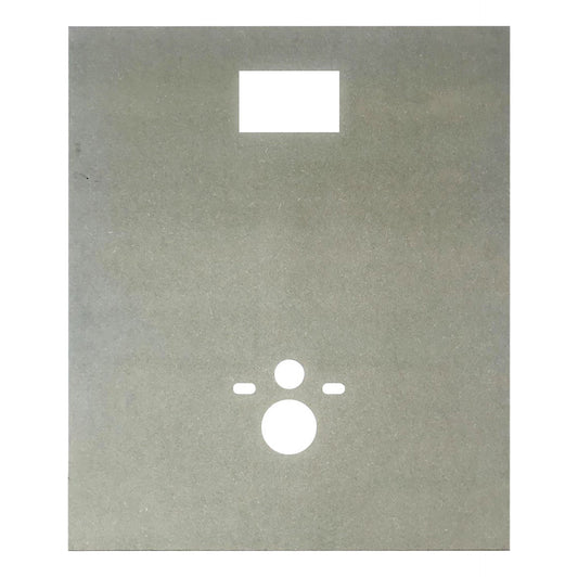 ALONI PANNEAU RÉSISTANT À L'EAU POUR WC SUSPENDU - MDF