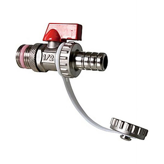 ROBINET VIDANGE A BOULE POUR CHAUDIERE 195B 1/2 - Prix Pro