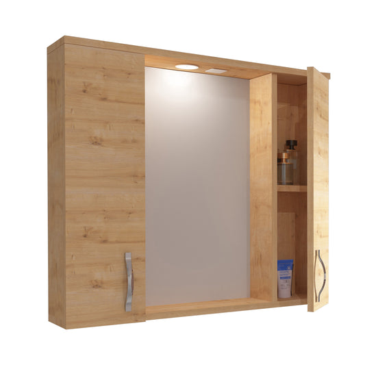 ALECO MIROIR AVEC ARMOIRE (85CM) - SAFIR