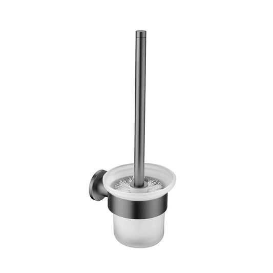 BROSSE DE TOILETTE ALONI AVEC SUPPORT - POT EN VERRE