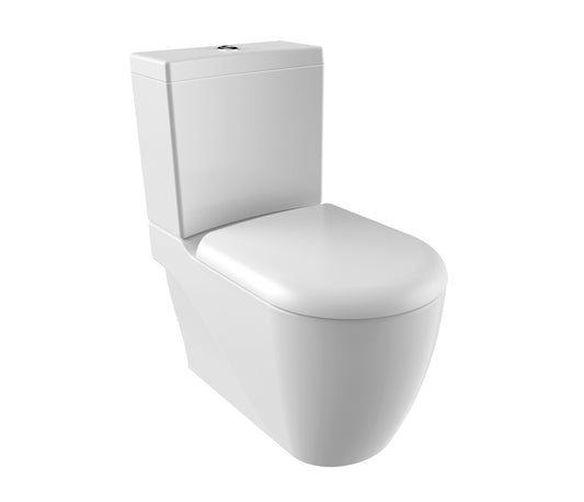 GRANDE XXL CUVETTE WC À POSER, SANS HYGIÈNE (BIDET), SORTIE