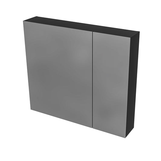 HAYAT ARMOIRE MIROIR - 2 PORTES MIROIRS ASYMÉTRIQUES, À UN