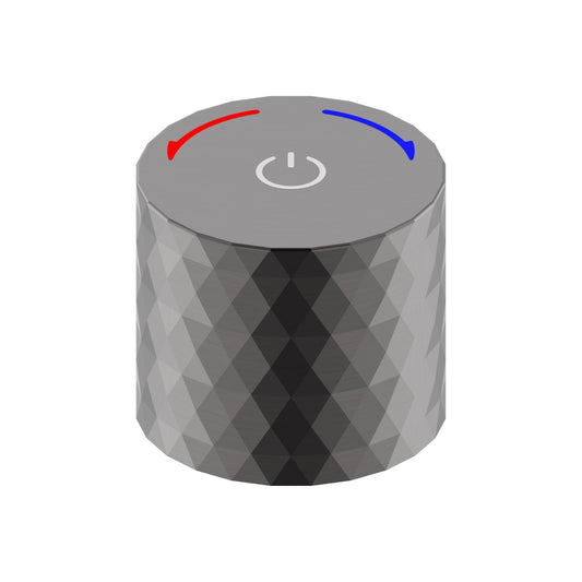 ALONI FLOW BOUTON - POUSSOIR MITIGEUR ENCASTRÉ - GUNMETAL