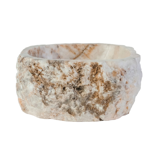 VASQUE NATUREL SUNSET ONYX 30 - 35X15CM | Livraison Belgique